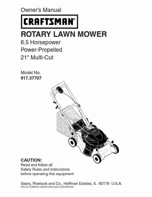 Kenmore Lawn Mower 917_37707-page_pdf
